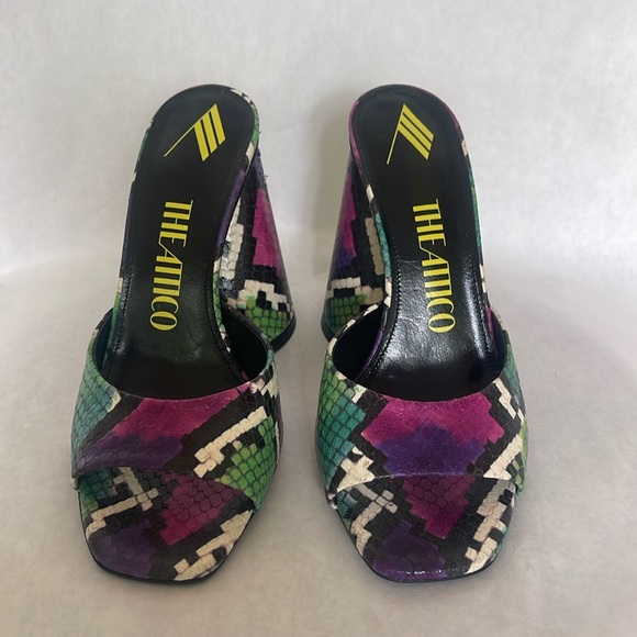 The Attico Luz multi snake effect mules size 36.5 - Picture 1 of 5